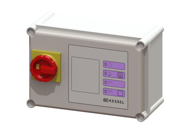 Πίνακας ελέγχου Comfort 400 V, χωρίς πιστοποίηση ATEX, για μία αντλία 6,3-10,0 A