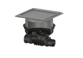 Σωληνοστόμιο Staufix Φ90-Φ200 για εγκατάσταση εντός σκυροδέματος, με κάλυμμα για πλακάκι,  Φ 90 mm