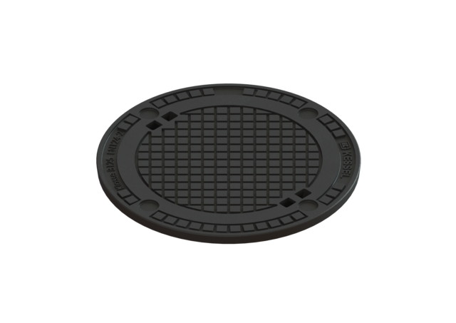 Κάλυμμα φρεατίου Φ1000, από χυτοσίδηρο και σκυρόδεμα, Κλάσης A 15