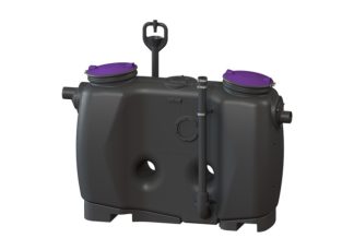 Λιποσυλλέκτης EasyClean επιδαπέδιας τοποθέτησης, Direct, NS 4 lt/sec, με SonicControl και σωλήνα πλήρωσης