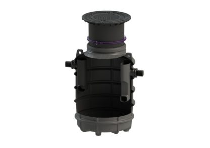 Λιποσυλλέκτης EasyClean υπόγειας τοποθέτησης, Standard, NS 4 lt/sec, για βάθος εγκατάστασης 800 mm, κάλυμμα B125