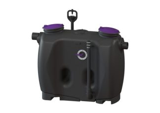 Λιποσυλλέκτης EasyClean επιδαπέδιας τοποθέτησης, Direct, NS 7 lt/sec, με SonicControl, παράθυρο ελέγχου και σωλήνα πλήρωσης