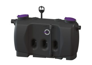 Λιποσυλλέκτης EasyClean επιδαπέδιας τοποθέτησης, Direct, NS 10 lt/sec, με SonicControl, παράθυρο ελέγχου και σωλήνα πλήρωσης