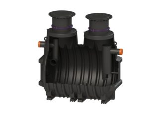 Λιποσυλλέκτης EasyClean υπόγειας τοποθέτησης, Standard, NS 15 lt/sec, για βάθος εγκατάστασης 1200 mm, κάλυμμα B125